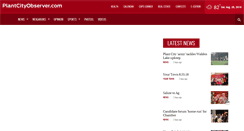 Desktop Screenshot of plantcityobserver.com